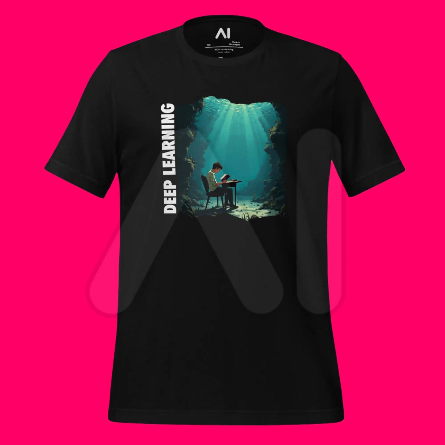 Deep Learning Under Water T-Shirt 3 (unisex)