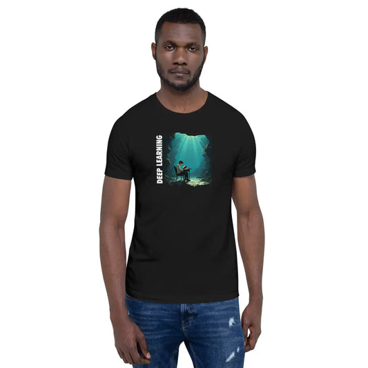 The Deep Learning Under Water T-shirt 3 (unisex).