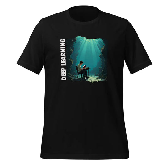 The Deep Learning Under Water T-shirt 3 (unisex) Black / m.