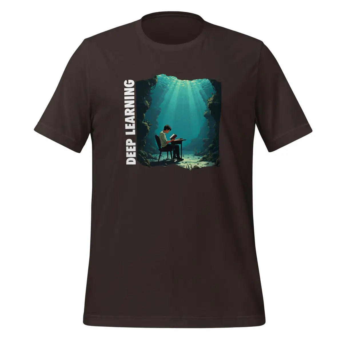 Deep Learning Under Water T-Shirt 3 (unisex) - Brown / M