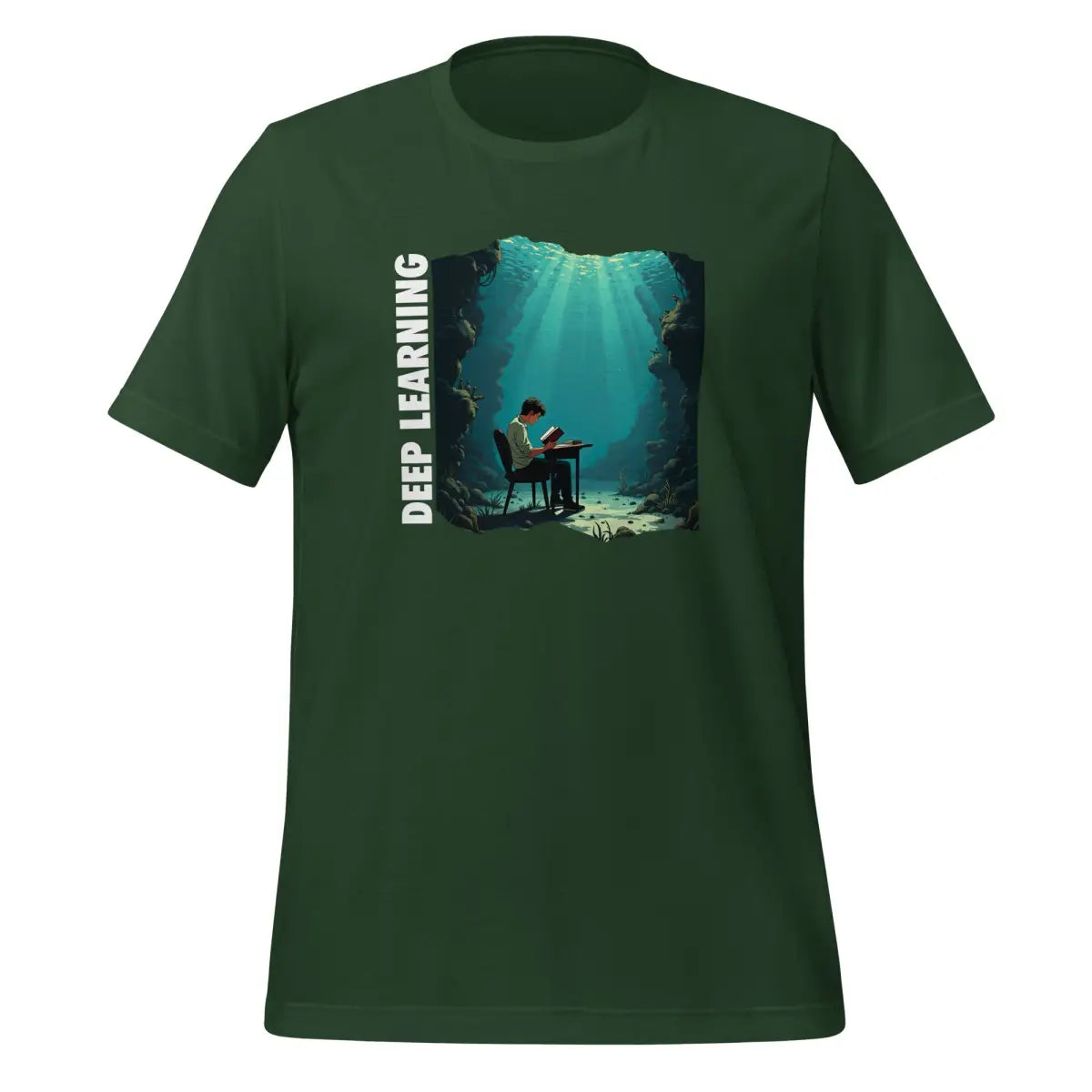 Deep Learning Under Water T-Shirt 3 (unisex) - Forest / M