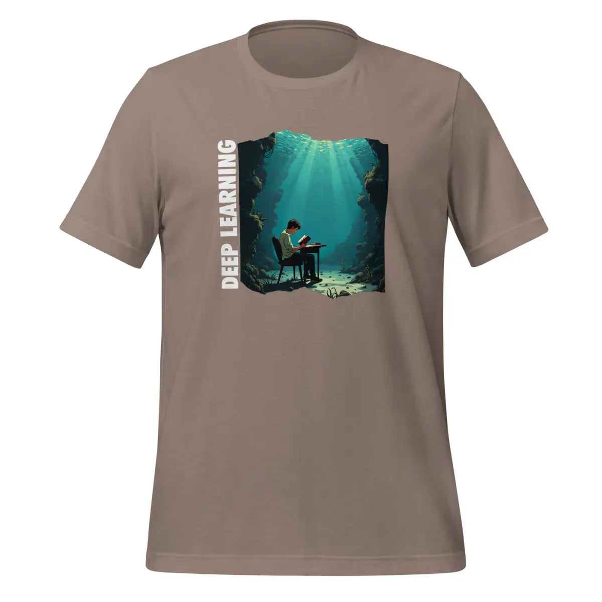 Deep Learning Under Water T-Shirt 3 (unisex) - Pebble / M