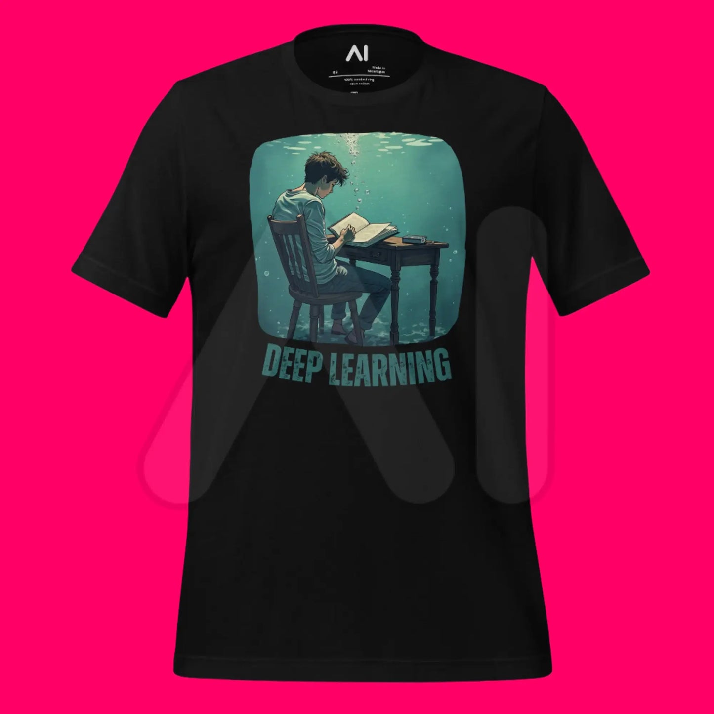 Deep Learning Under Water T-Shirt (unisex)