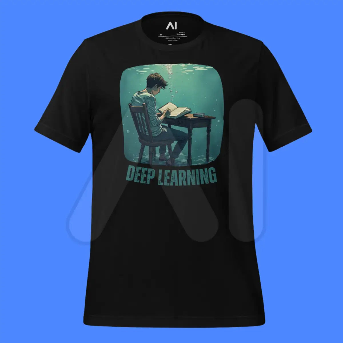 Deep Learning Under Water T-Shirt (unisex)