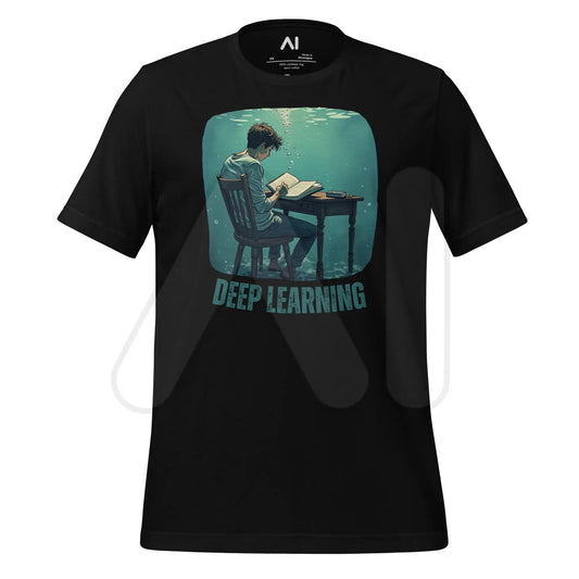 Deep Learning Under Water T-Shirt (unisex) - Black / M