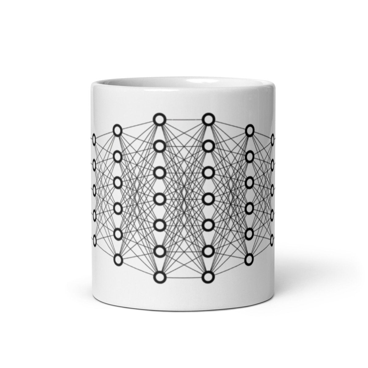 Deep Learning White Glossy Mug - 11 oz - AI Store