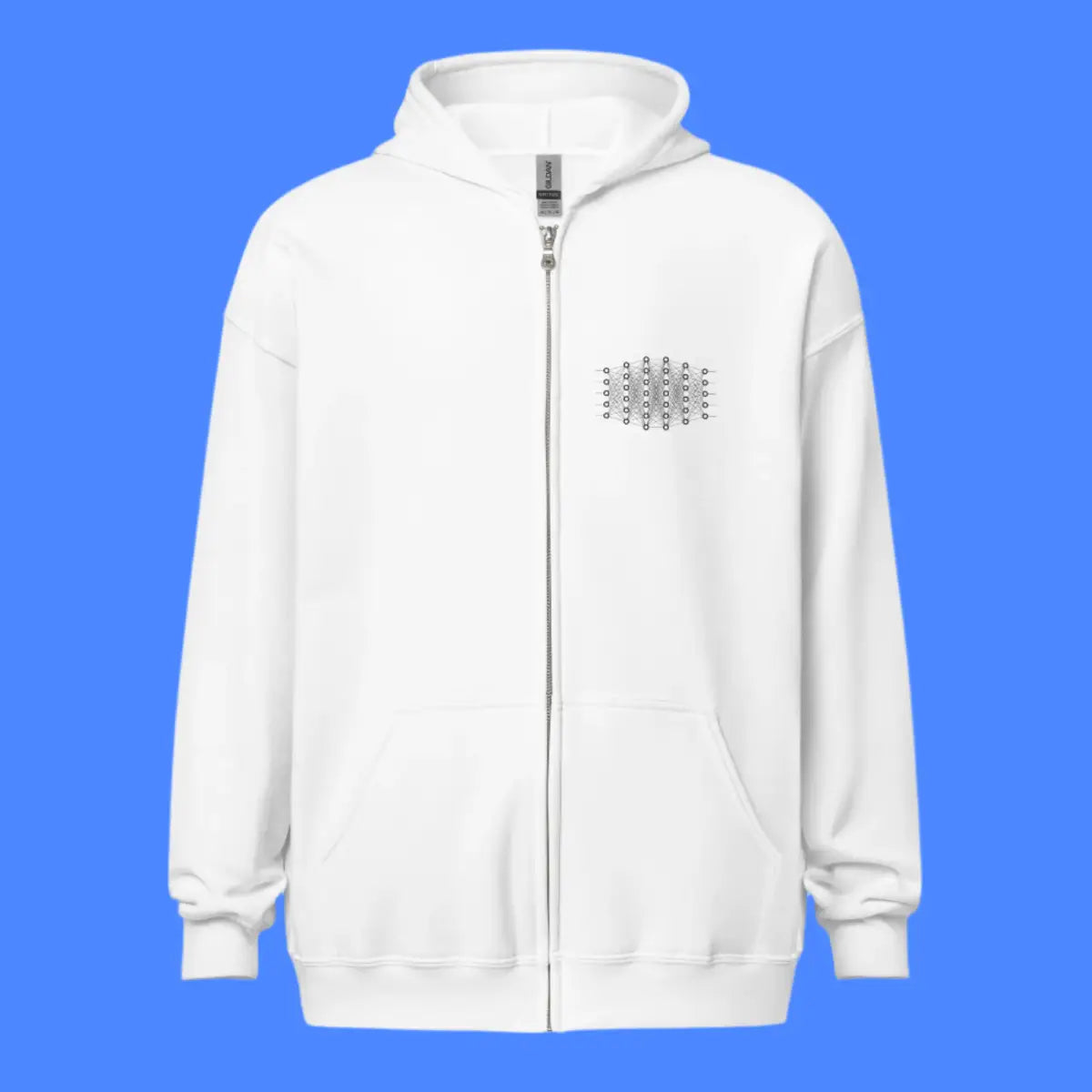 Deep Learning Zip Hoodie (unisex)