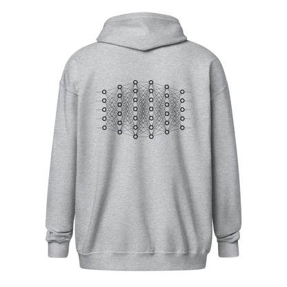 Deep Learning Zip Hoodie (unisex)