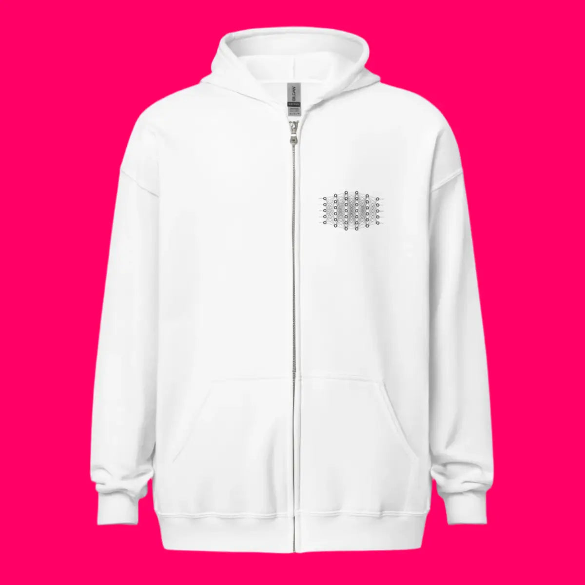 Deep Learning Zip Hoodie (unisex)