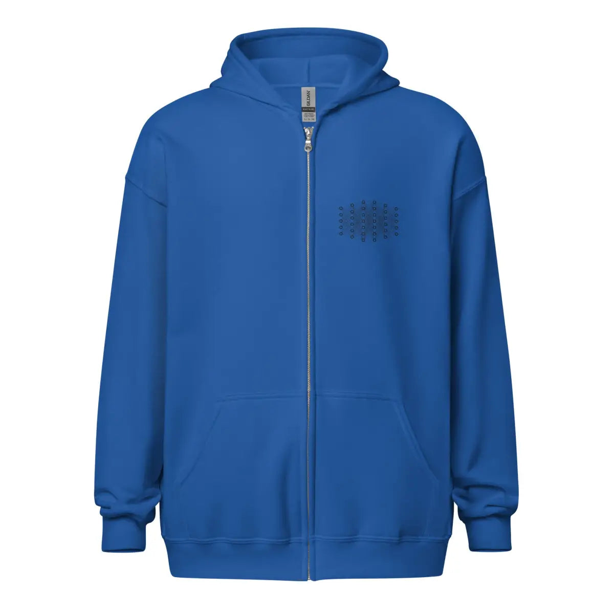 Deep Learning Zip Hoodie (unisex) - Royal / M