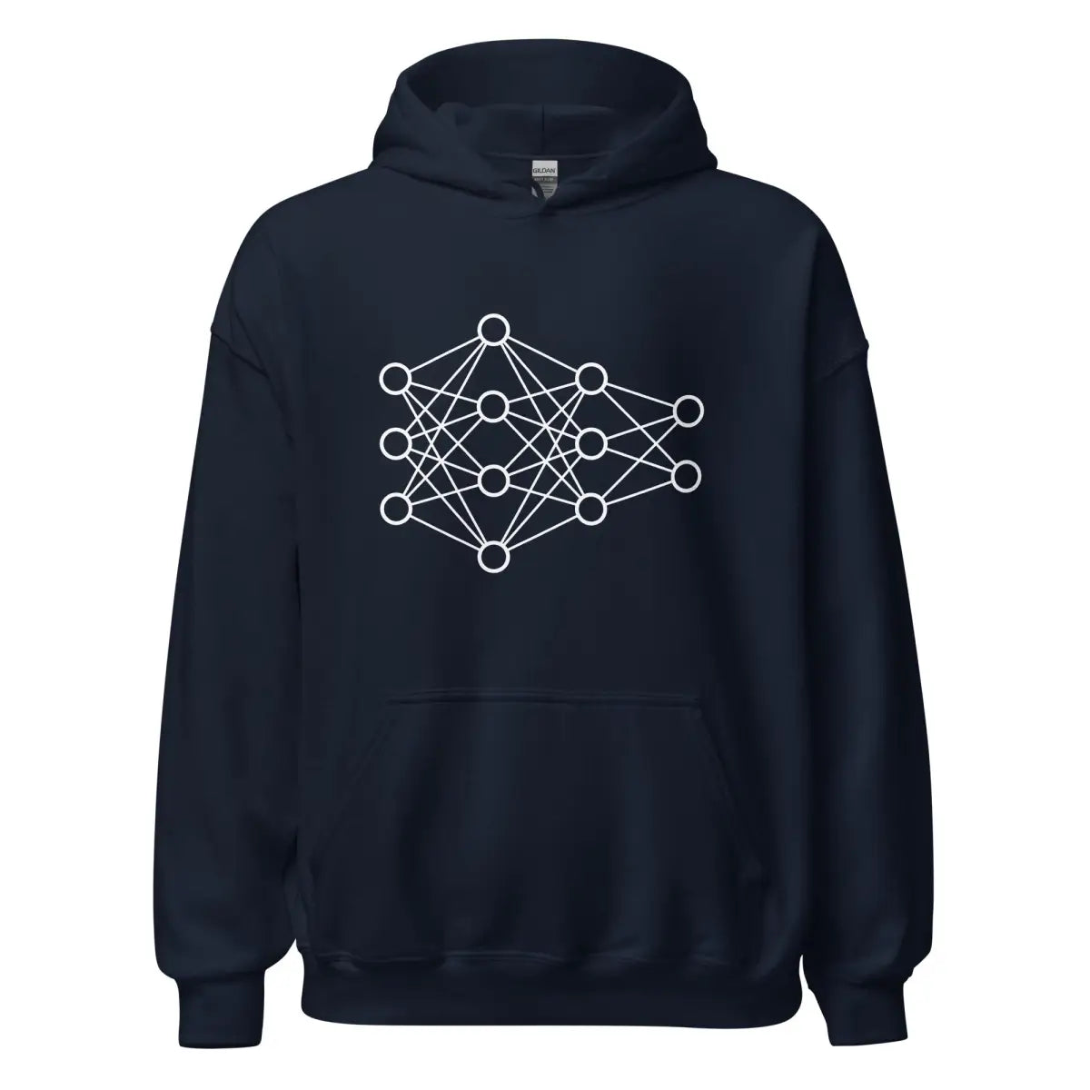 Deep Neural Network Hoodie 1 (unisex) - Navy / M