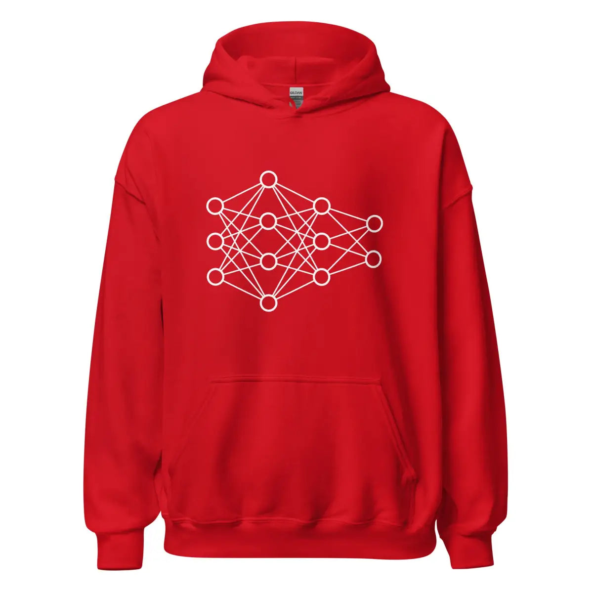 Deep Neural Network Hoodie 1 (unisex) - Red / M