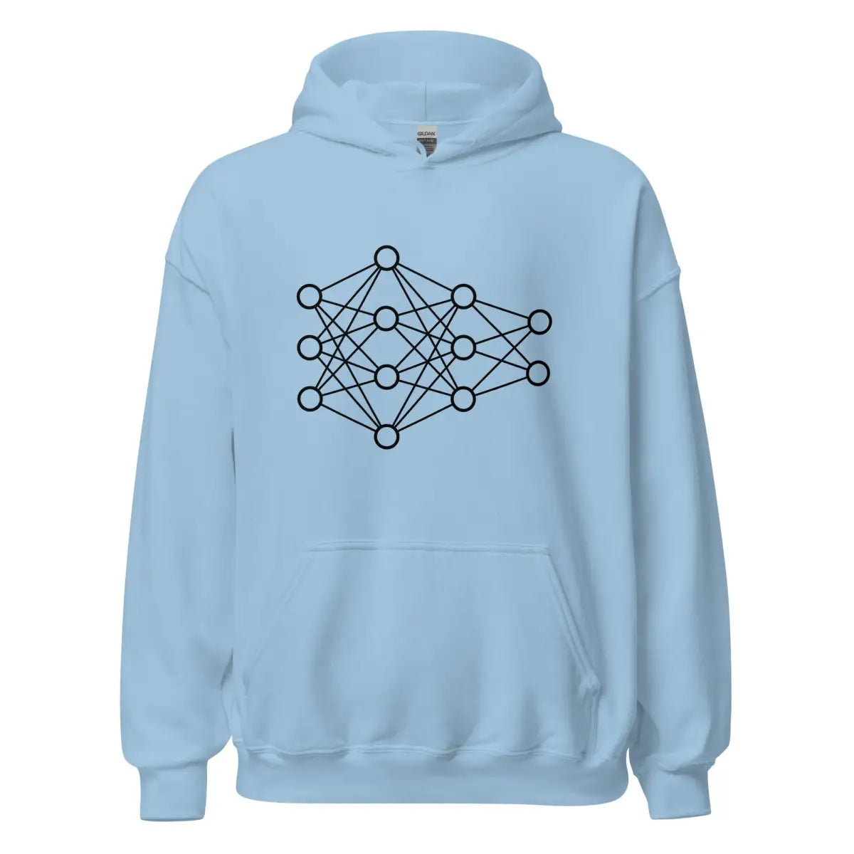 Deep Neural Network Hoodie 2 (unisex) - Light Blue / M