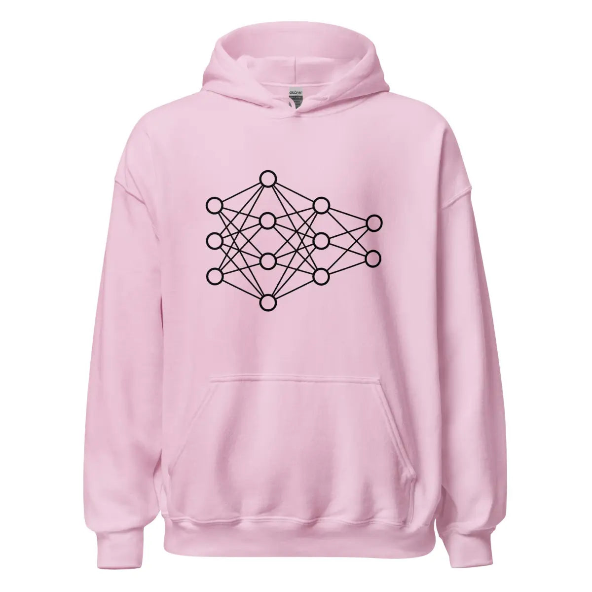 Deep Neural Network Hoodie 2 (unisex) - Light Pink / M