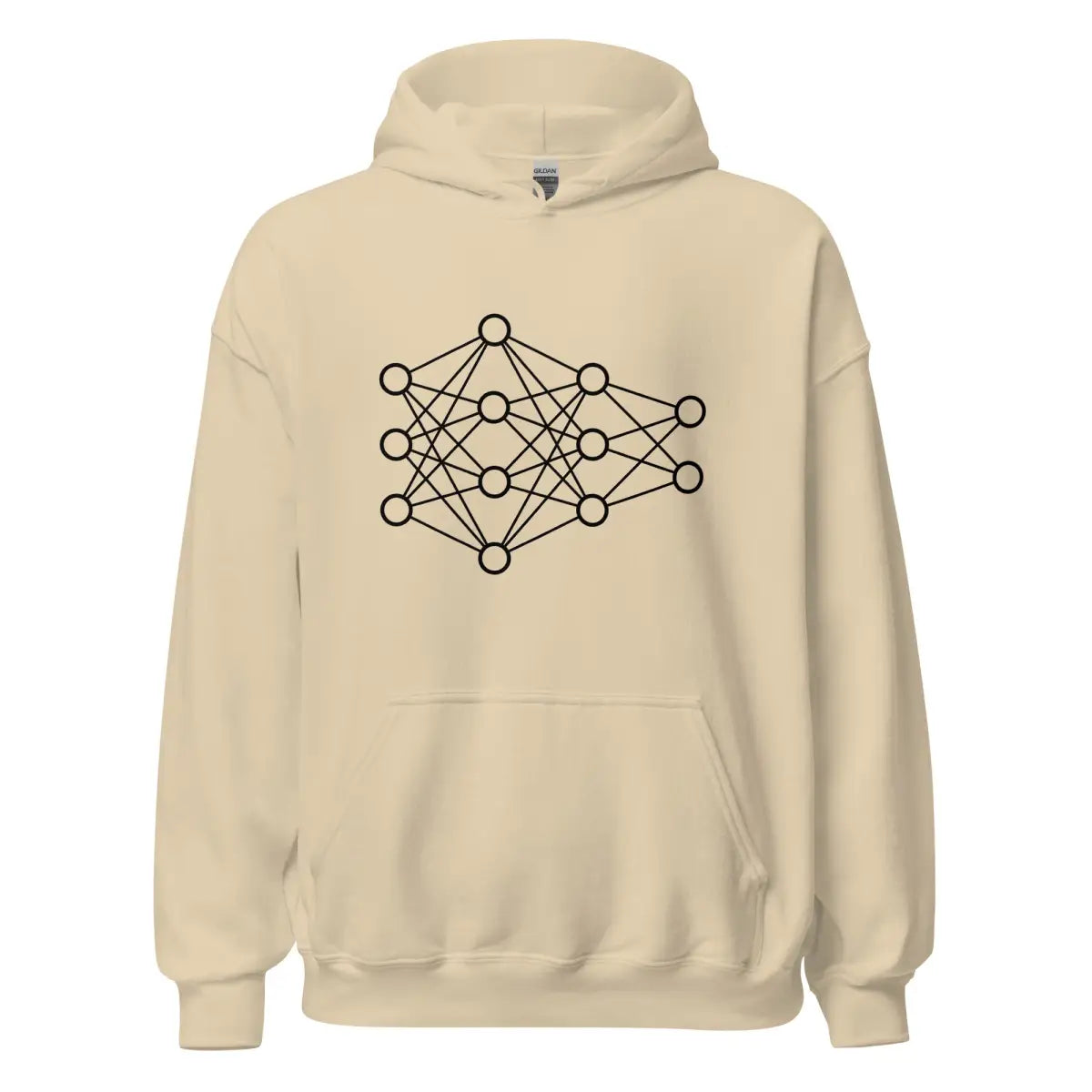 Deep Neural Network Hoodie 2 (unisex) - Sand / M