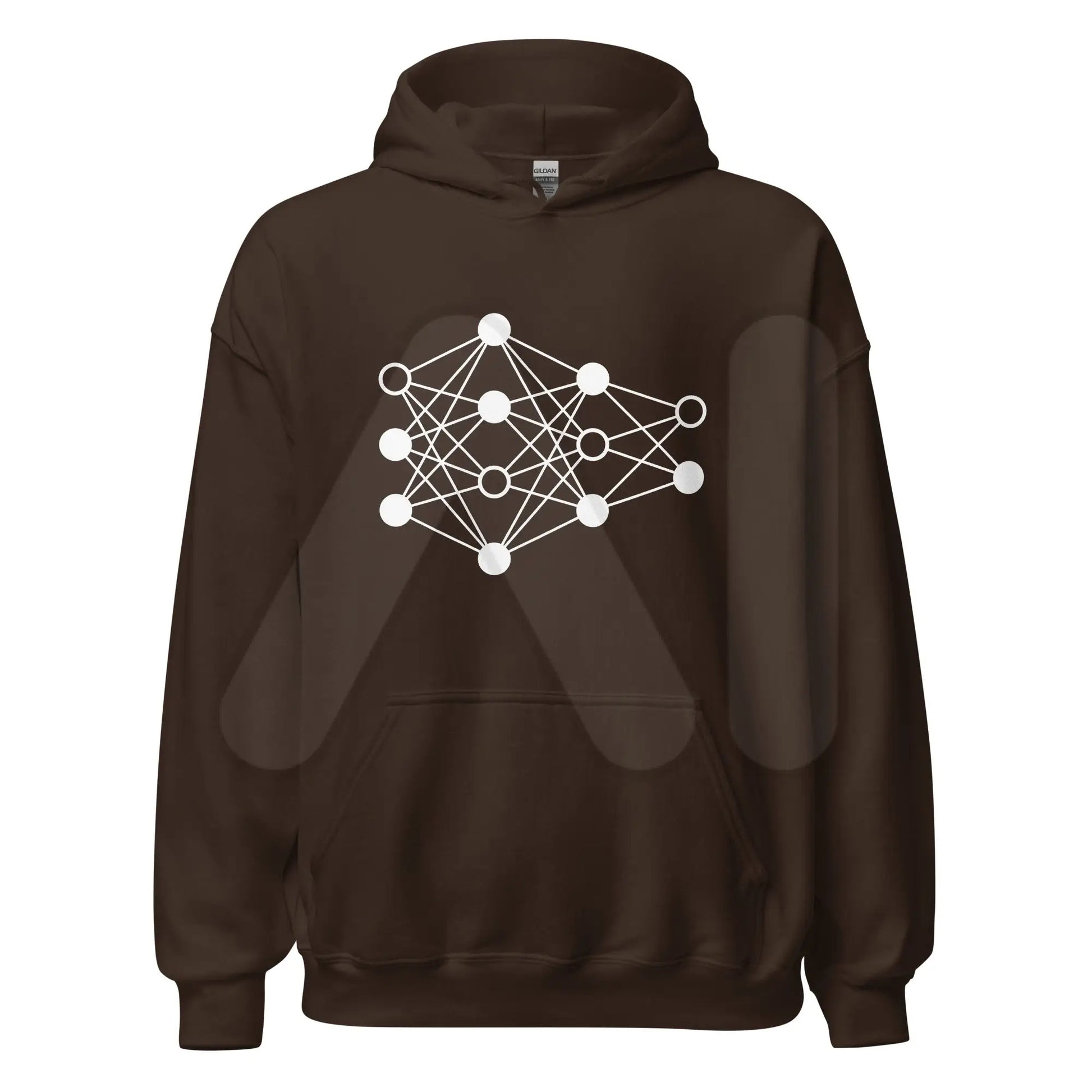 Deep Neural Network Hoodie 3 (unisex) - Dark Chocolate / M