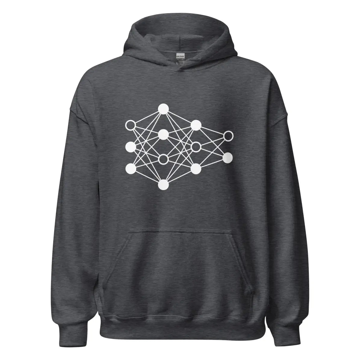 Deep Neural Network Hoodie 3 (unisex) - Dark Heather / M