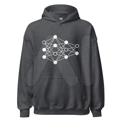 Deep Neural Network Hoodie 3 (unisex) - Dark Heather / M