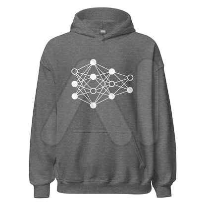 Deep Neural Network Hoodie 3 (unisex) - Graphite Heather / M