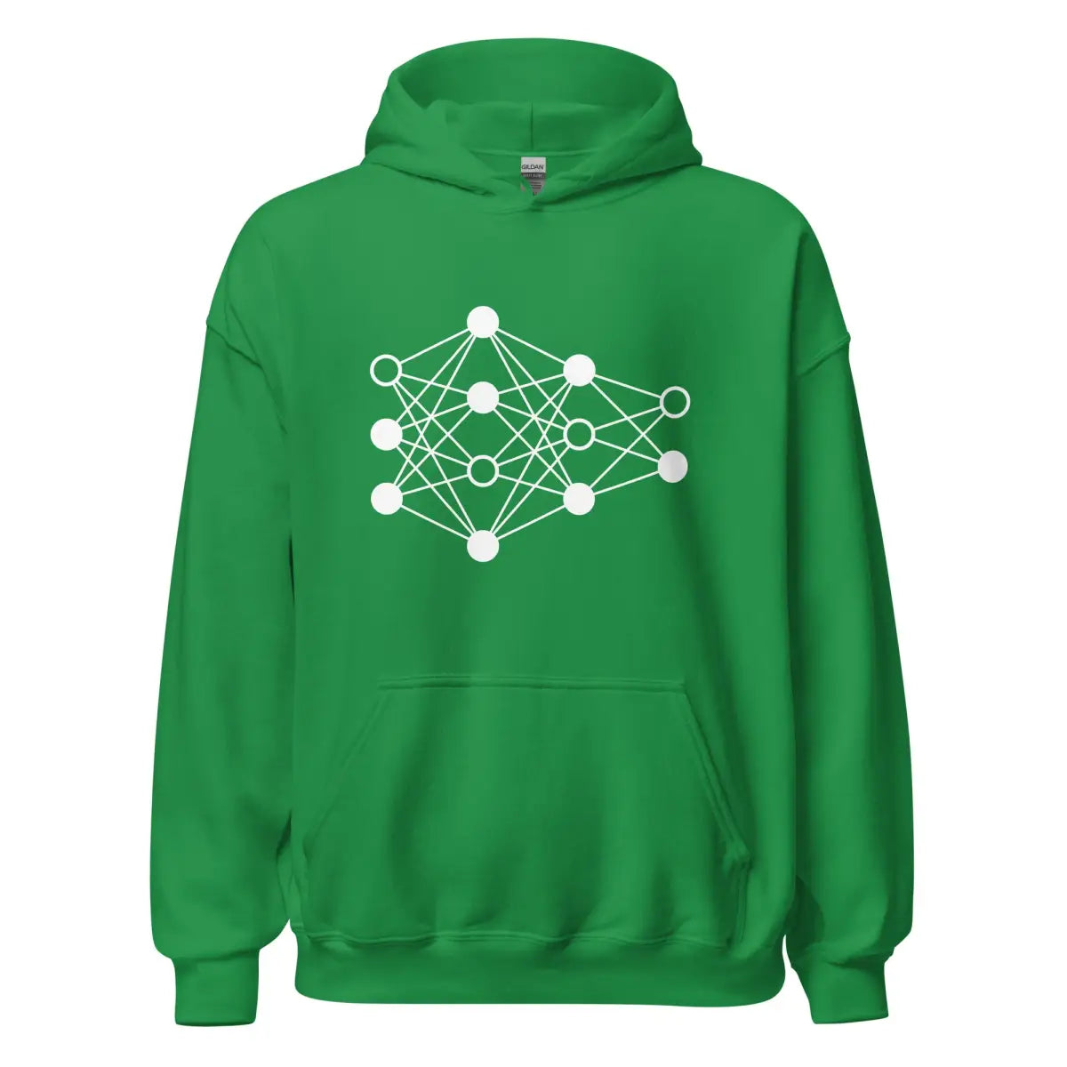 Deep Neural Network Hoodie 3 (unisex) - Irish Green / M