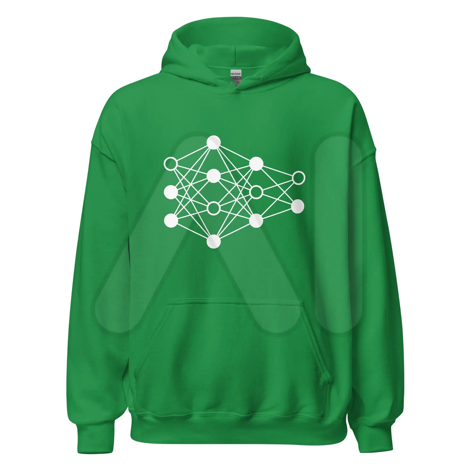 Deep Neural Network Hoodie 3 (unisex) - Irish Green / M