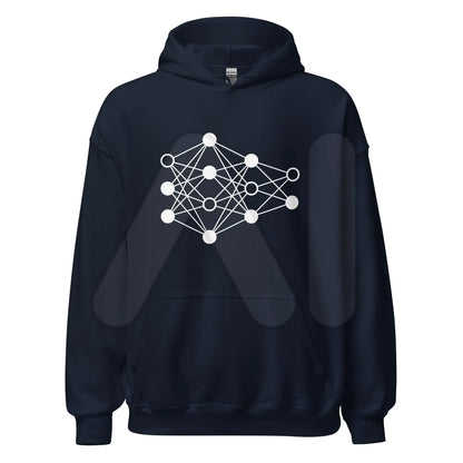 Deep Neural Network Hoodie 3 (unisex) - Navy / M