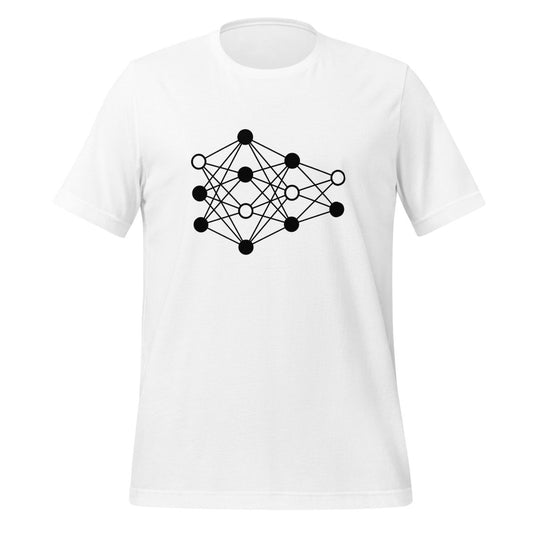 Deep Neural Network T-Shirt 4 (unisex) - White - AI Store