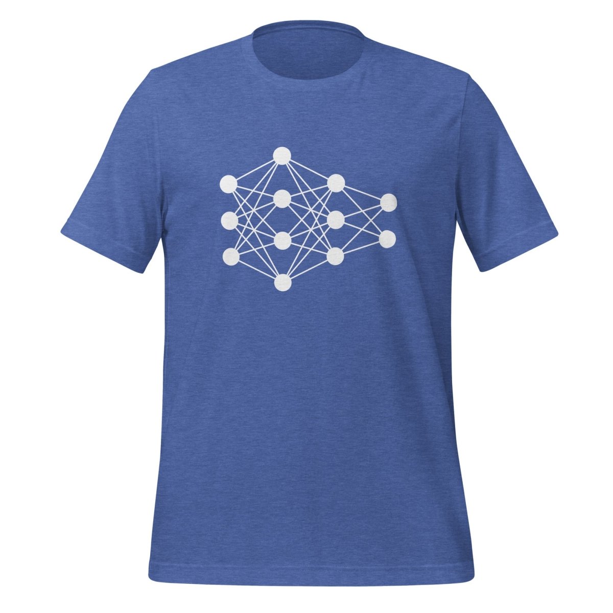 Deep Neural Network T - Shirt 5 (unisex) - Heather True Royal - AI Store