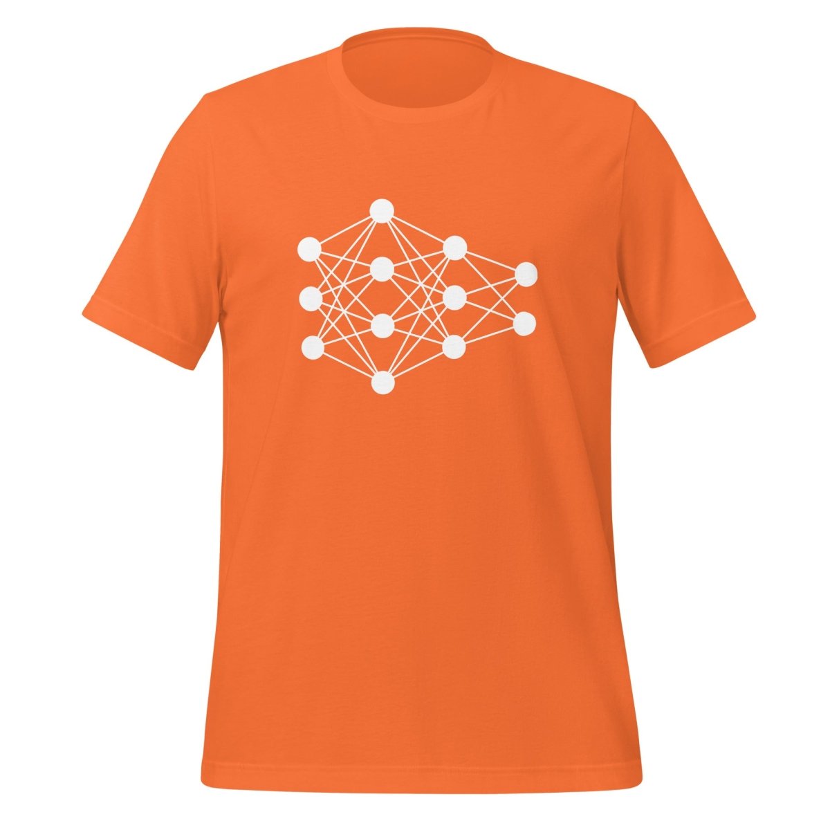 Deep Neural Network T - Shirt 5 (unisex) - Orange - AI Store