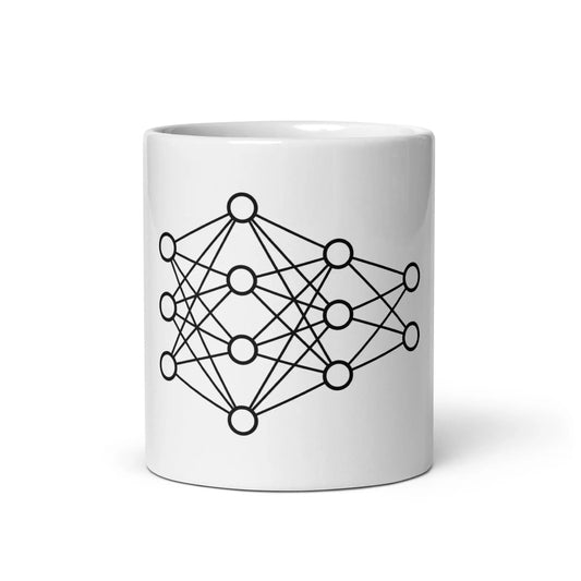 The Deep Neural Network White Glossy Mug 2 11 Oz.