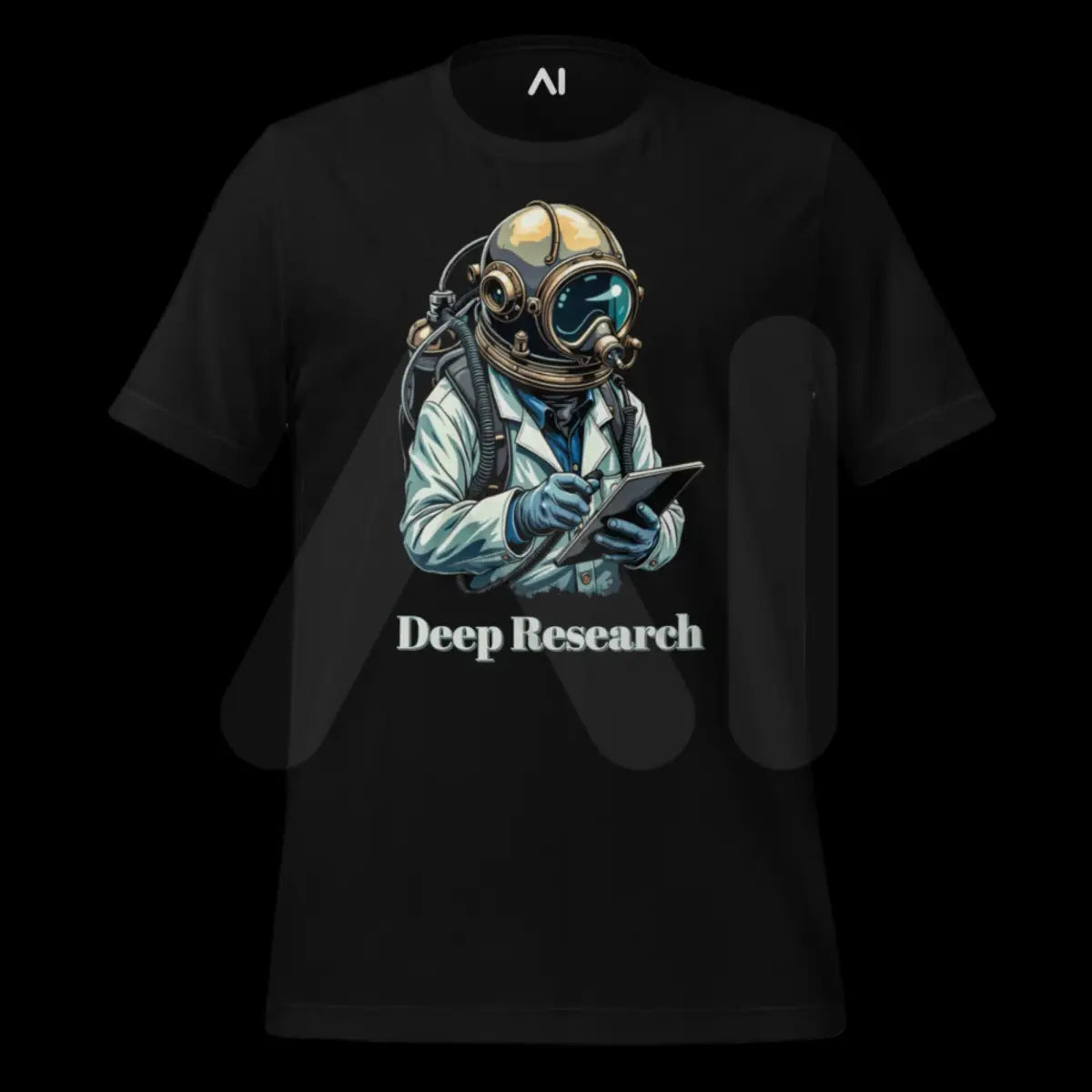 Deep Research Diver T-Shirt (unisex)