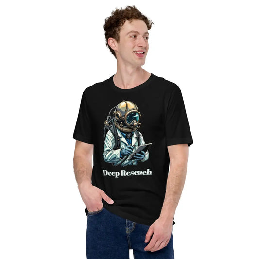 Deep Research Diver T-Shirt (unisex)