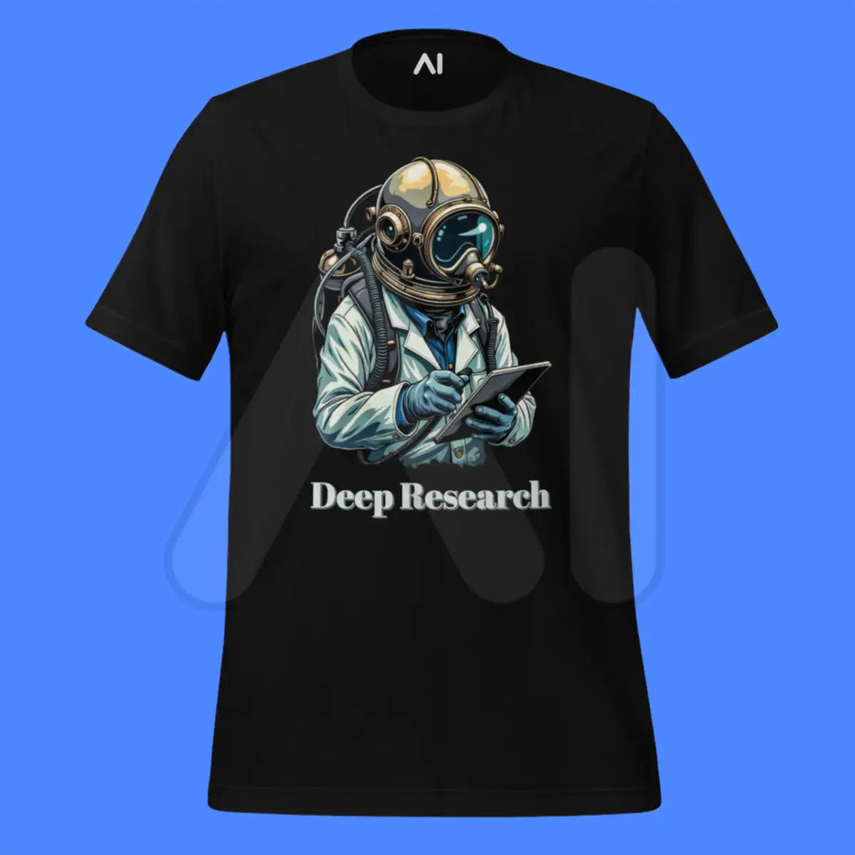 Deep Research Diver T-Shirt (unisex)