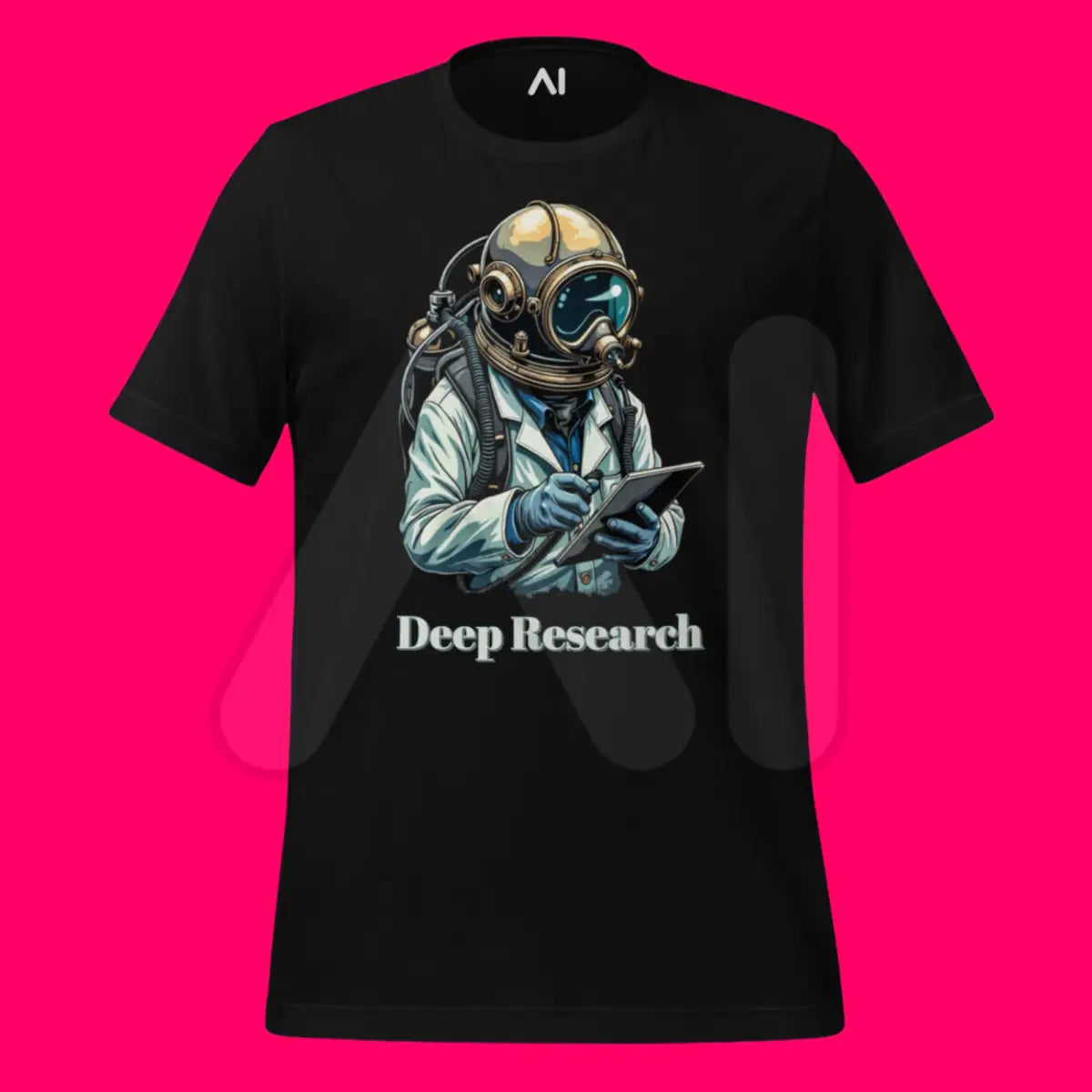 Deep Research Diver T-Shirt (unisex)