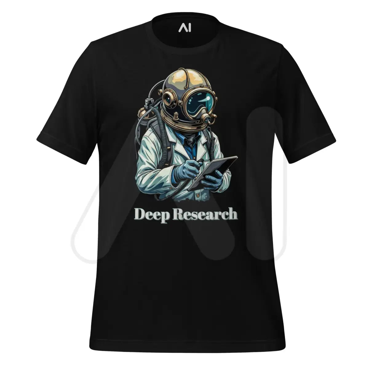 Deep Research Diver T-Shirt (unisex) - Black / M