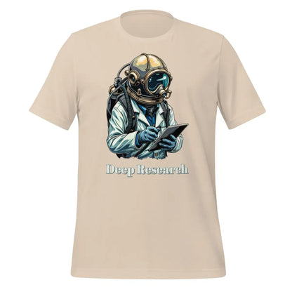 Deep Research Diver T-Shirt (unisex) - Soft Cream / M