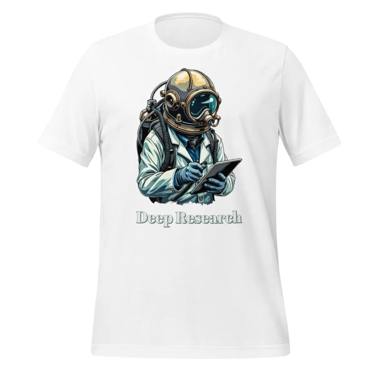 Deep Research Diver T-Shirt (unisex) - White / M