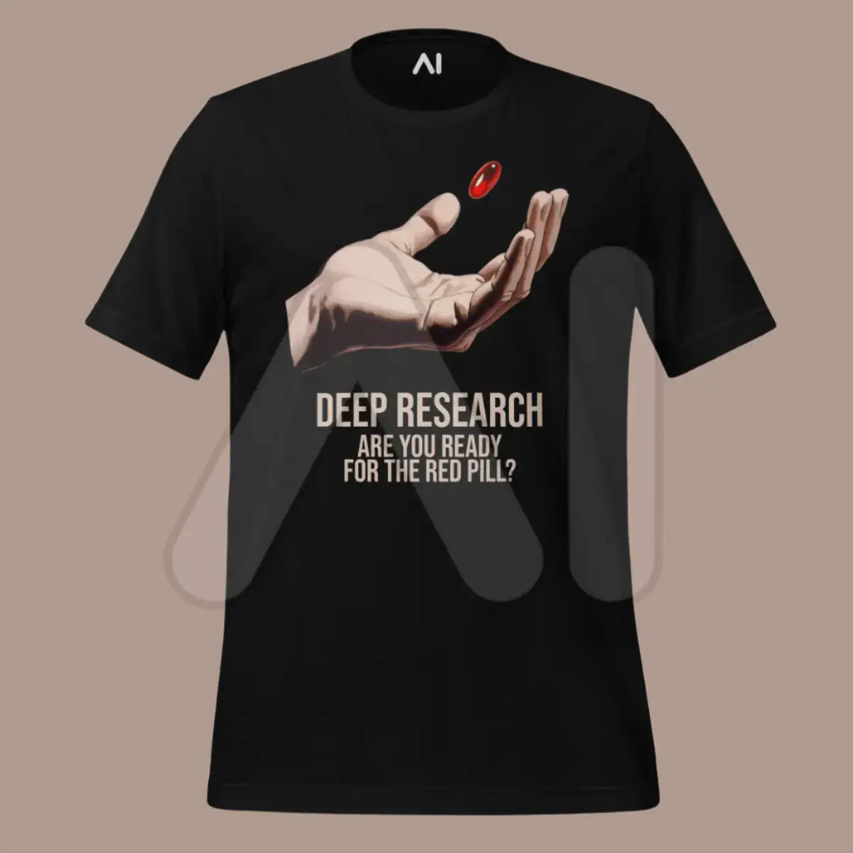 Deep Research Red Pill T-Shirt (unisex)