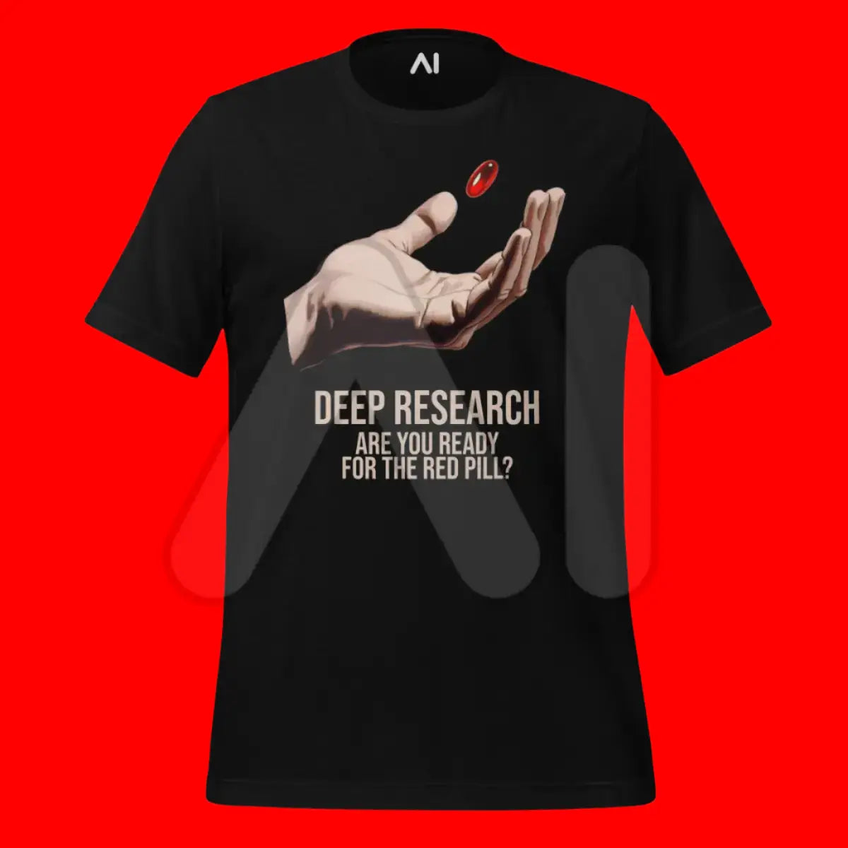 Deep Research Red Pill T-Shirt (unisex)