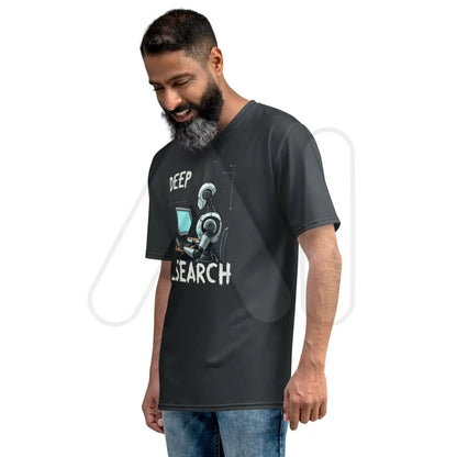 Deep Research Robot T-Shirt (men)