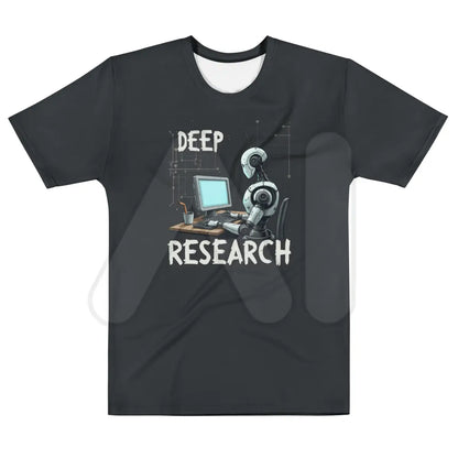 Deep Research Robot T-Shirt (men) - M