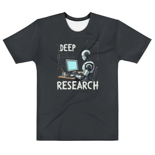 The Deep Research Robot T-shirt (men) m.