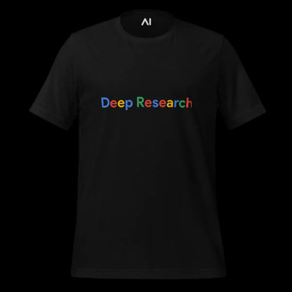 Deep Research Search Logo T-Shirt (unisex)