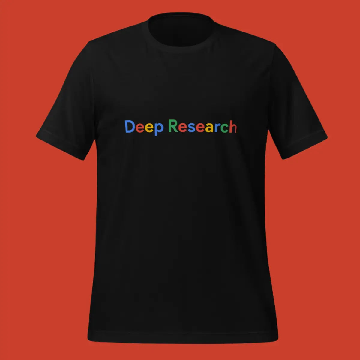 Deep Research Search Logo T-Shirt (unisex)