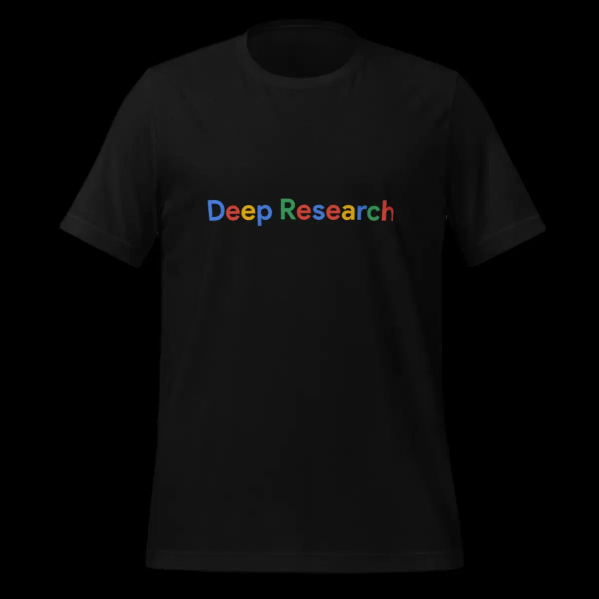 Deep Research Search Logo T-Shirt (unisex)