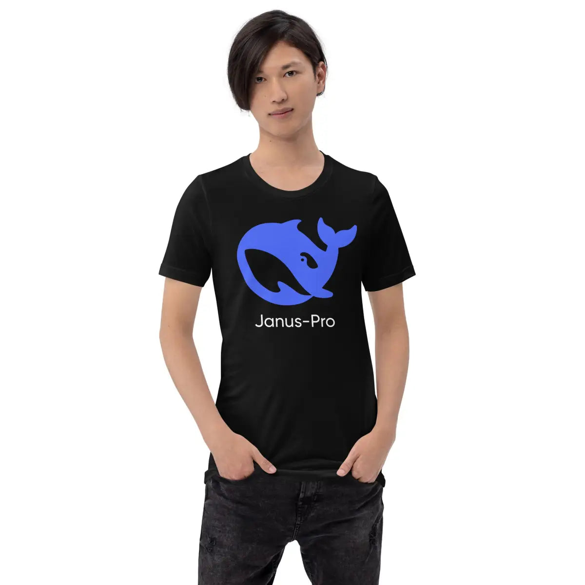 DeepSeek Janus-Pro Icon T-Shirt (unisex)