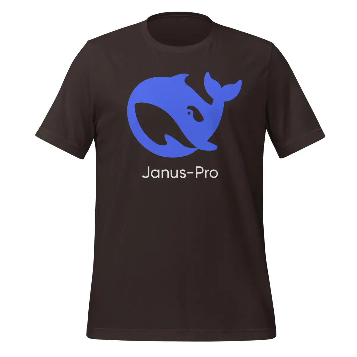 DeepSeek Janus-Pro Icon T-Shirt (unisex) - Brown / M