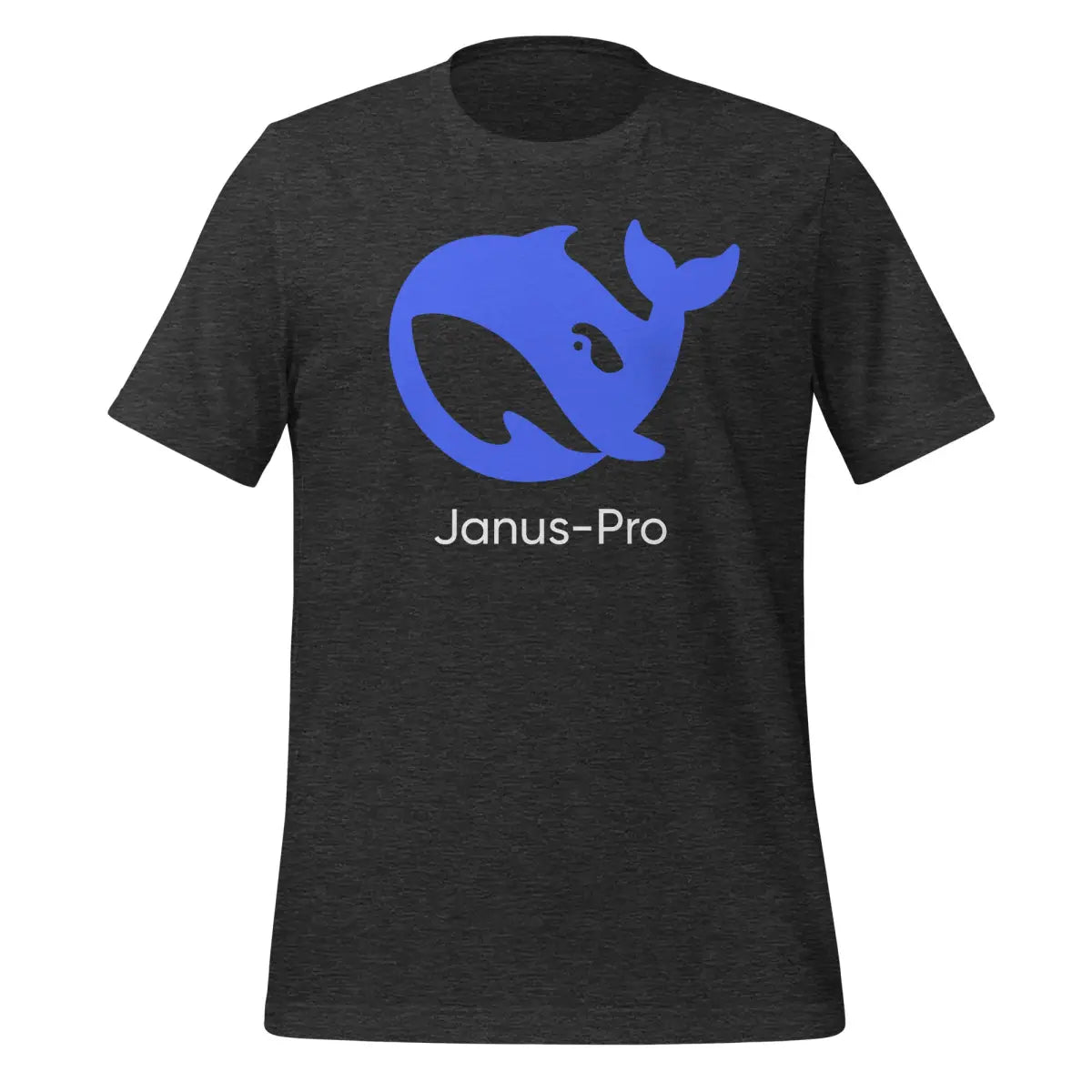 DeepSeek Janus-Pro Icon T-Shirt (unisex) - Dark Grey Heather / M