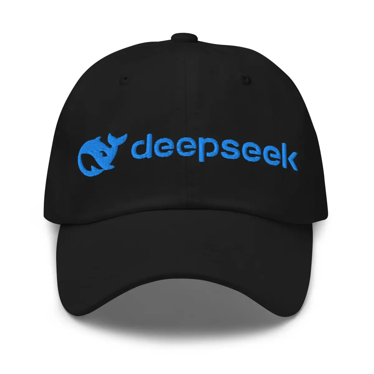 DeepSeek Logo Cap - Black