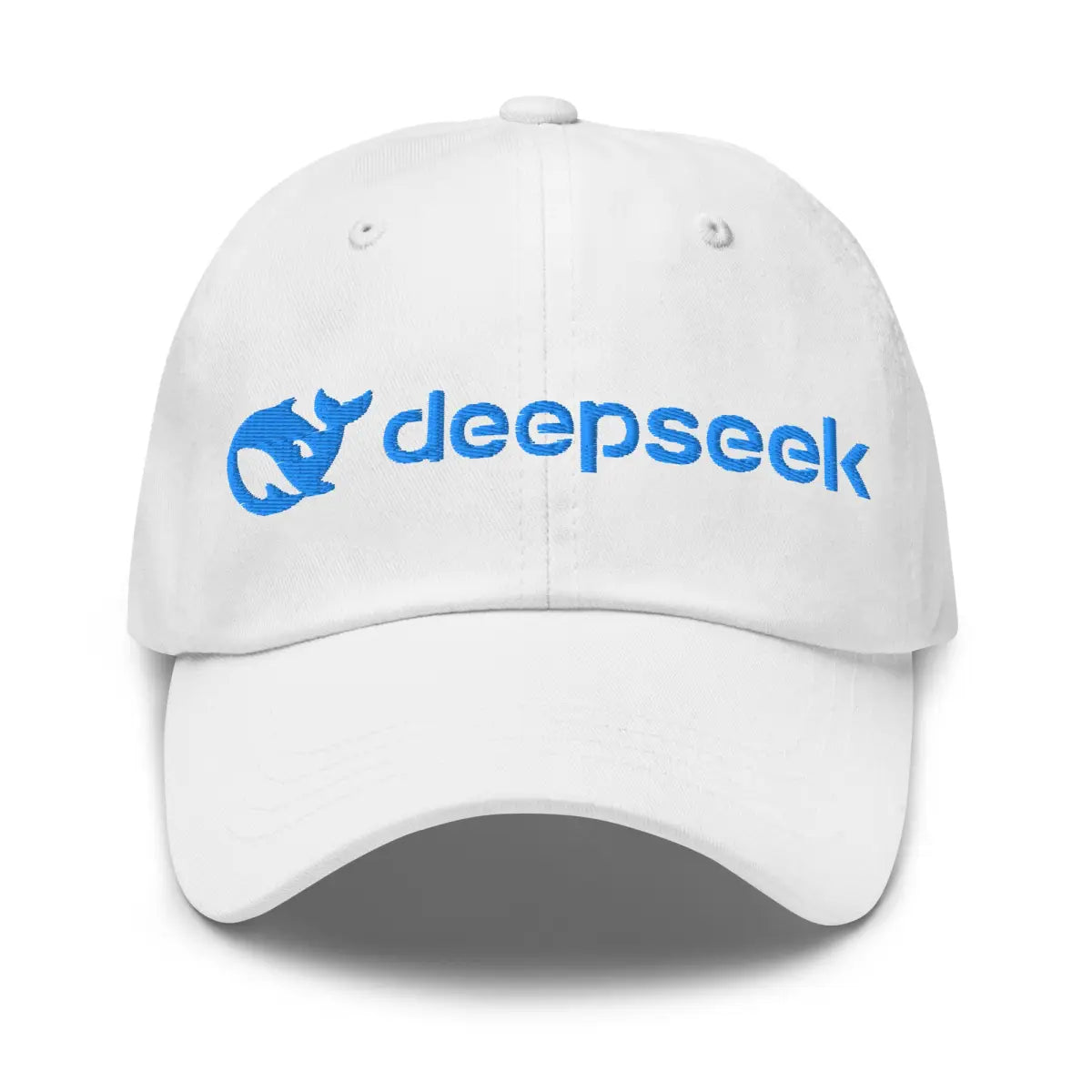 DeepSeek Logo Cap - White